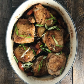 Korean Braised Chicken (Dakjjim)